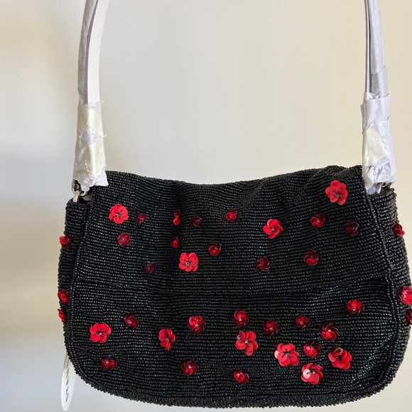 STAUD Timmy Poppy Beaded Bag - Picture 8 of 10